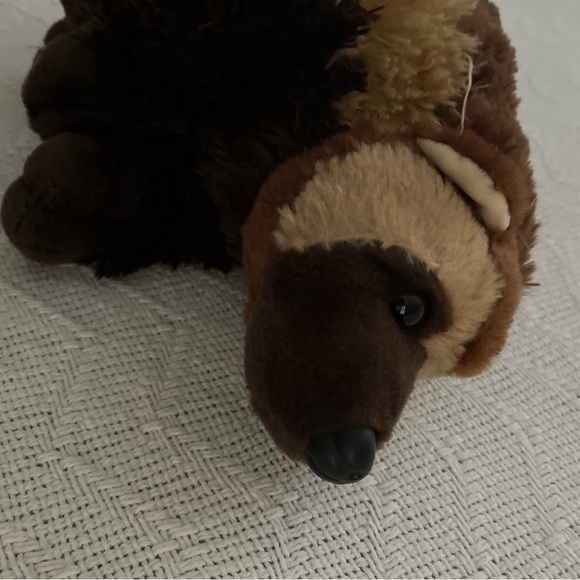 WILD stuffed Badger - Picture 7 of 7